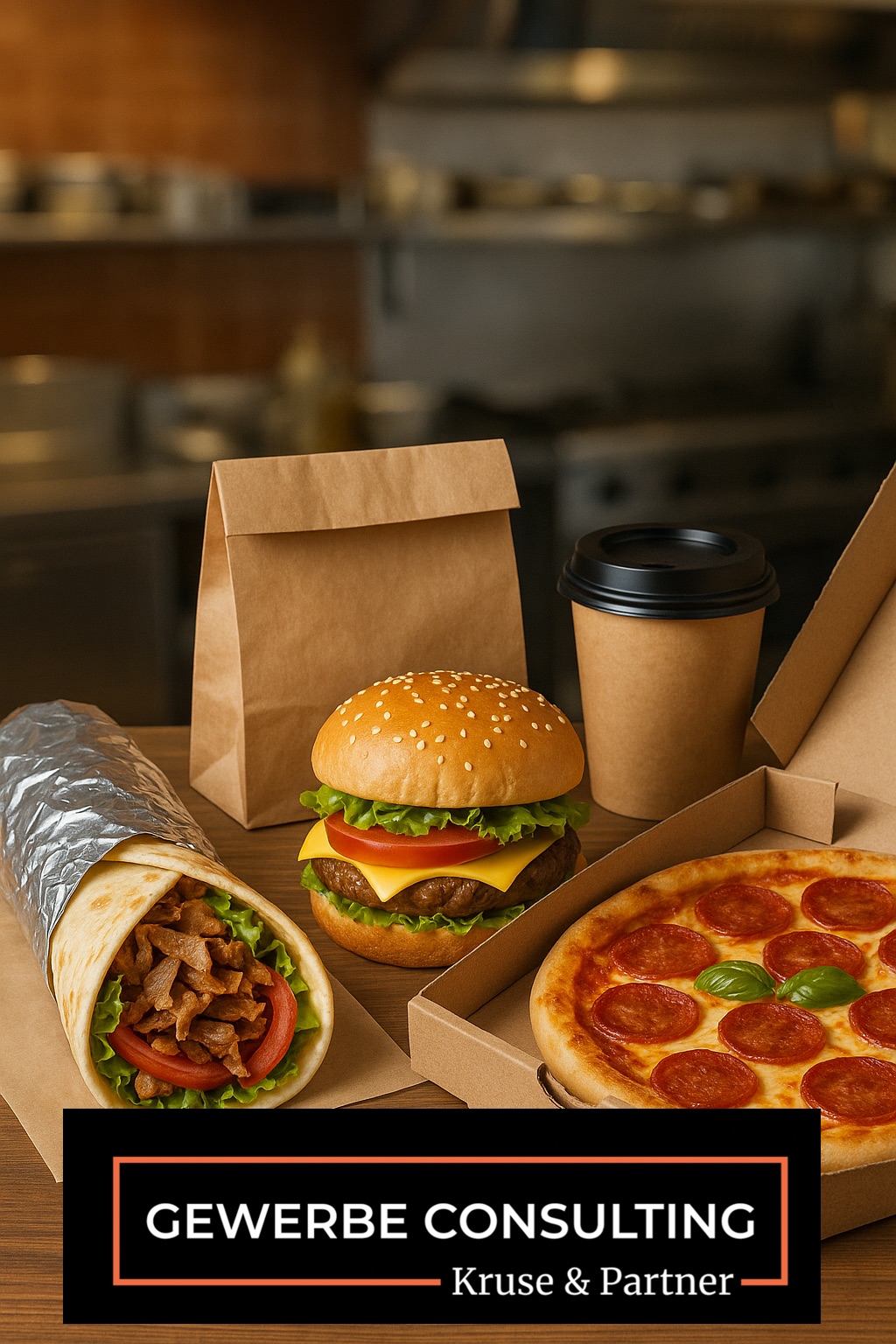 Take Away an Hochfrequenzlage zu verkaufen