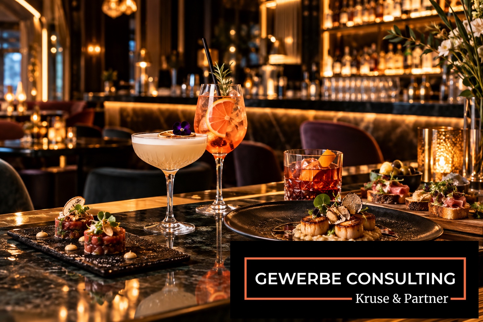 Elegante Bar mit Restaurant an Hochfrequenzlage zu verkaufen