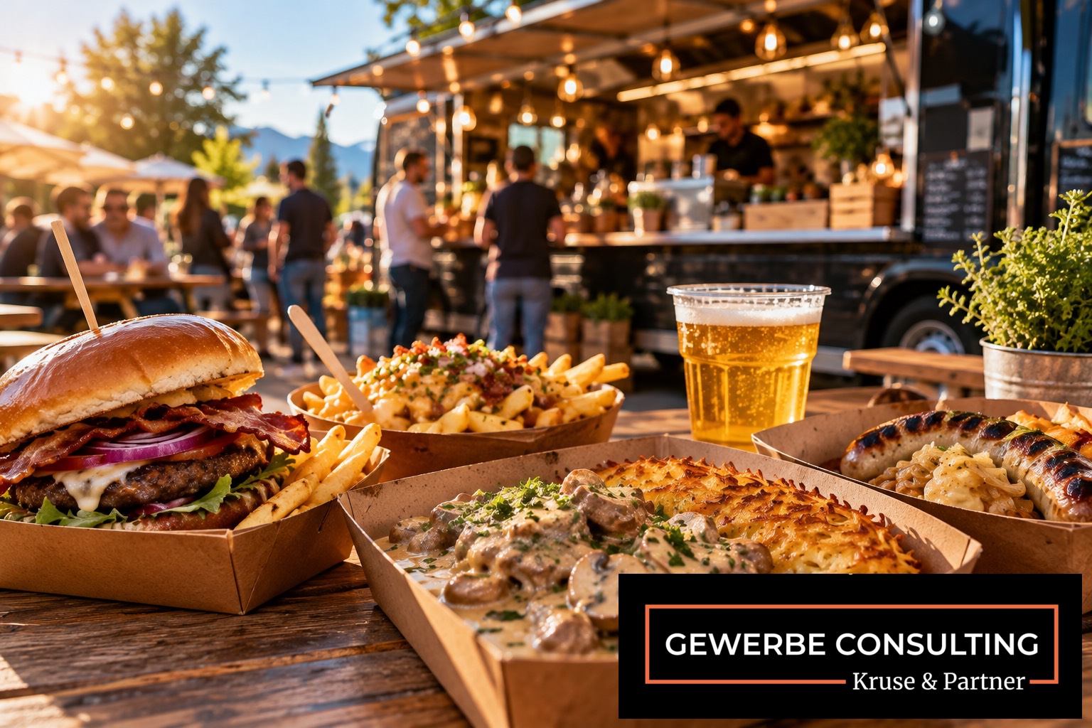 Foodtruckunternehmen mir mehreren guten Standplätzen zu verkaufen